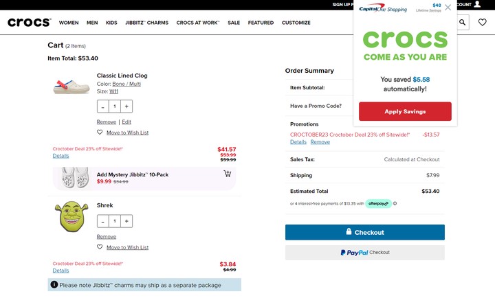The genius coupon trick every Croc lover should know